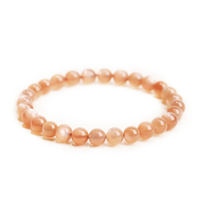Sun-Kissed Confidence——Natural Sunstone Bracelet with Golden Sparkle