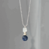 Aquamarine Pendant Necklace | Guardian Stone for Serenity and Communication
