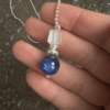 Aquamarine Pendant Necklace | Guardian Stone for Serenity and Communication