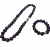 Amethyst Grace Necklace — amethyst beaded necklace