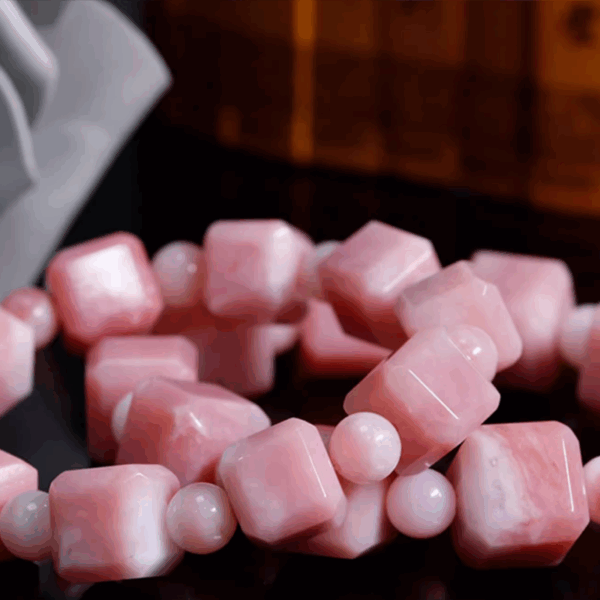 Dreamlight Bloom Bracelet — pink opal bracelet