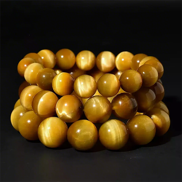 Golden Tiger's Eye Bracelet | Stone of Wealth and Courage