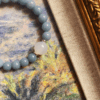 Celestial Harmony – Angelite Bracelet | Guardian Stone of Spiritual Connection and Inner Peace