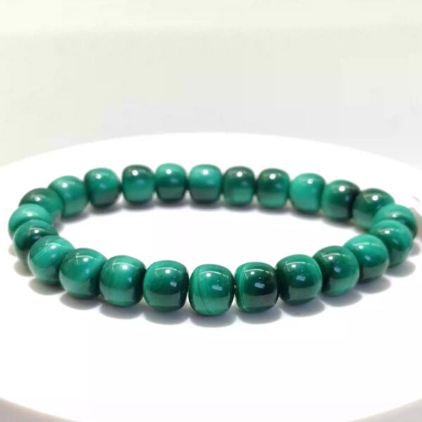 Natural Malachite Healing Bracelet——Emotional Balance · Protection · Heart Chakra Energy Jewelry