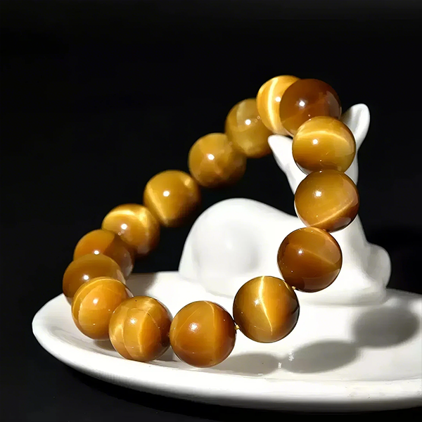 Golden Tiger's Eye Bracelet | Stone of Wealth and Courage