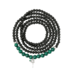 Guard & Flow Wrap Bracelet — malachite obsidian wrap bracelet