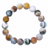 Natural Ocean Jasper Bracelet | Energy Stone of Emotional Balance and Spiritual Healing