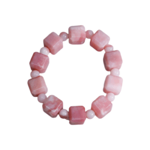 Dreamlight Bloom Bracelet — pink opal bracelet