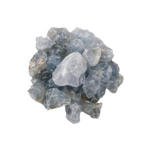 Natural Blue Crystal Raw Stones——Energy Cleansing
