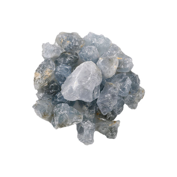 Natural Blue Crystal Raw Stones——Energy Cleansing