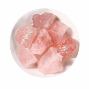 Natural Rose Quartz Raw Crystal——Emotional Healing & Heart Chakra Energy Stone
