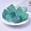 Verdant Clarity Stone — green fluorite raw crystal