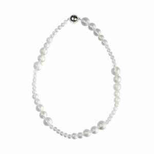 Moonlight Whisper Necklace — clear quartz choker