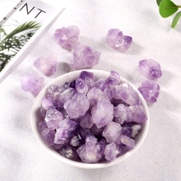 Natural Raw Amethyst Clusters – Healing Crystals for Energy, Meditation & Home Décor