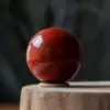 Elf's Kiss Sphere — red jasper crystal sphere