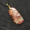 Wild Veins Pendant — crazy lace agate pendant