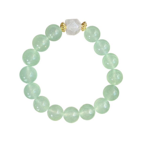 Mint Breeze Bracelet — mint green quartz bracelet