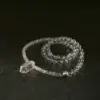 Clarity Spiral Bracelet — clear quartz wrap bracelet