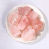 Natural Rose Quartz Raw Crystal——Emotional Healing & Heart Chakra Energy Stone