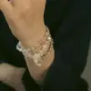 Clarity Spiral Bracelet — clear quartz wrap bracelet