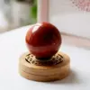 Elf's Kiss Sphere — red jasper crystal sphere