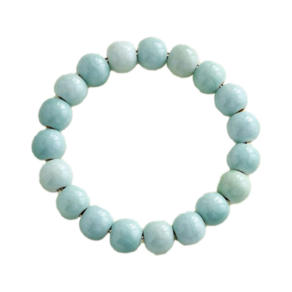 Elegant Amazonite Beaded Bracelet – A Tranquil Touch of Green for Everyday Wear