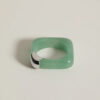Green Aventurine Silver Wrap Ring——Crystal Energy Meets Modern Elegance