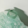 Green Aventurine Silver Wrap Ring——Crystal Energy Meets Modern Elegance