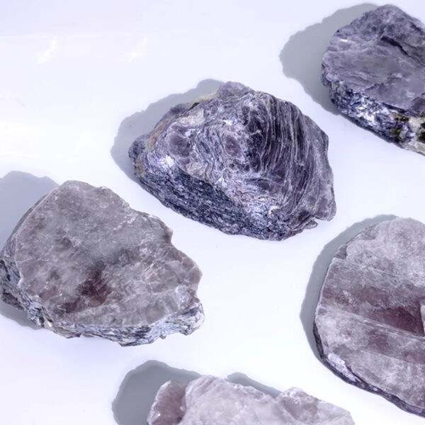Mystic Purple Natural Lepidolite Raw Stone——Emotional Balance & Meditation Aid
