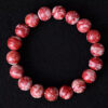 Natural Chicken Blood Stone Bracelet——Cultural Power & Protective Charm