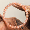 Sun-Kissed Confidence——Natural Sunstone Bracelet with Golden Sparkle