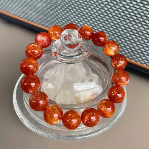 Celestial Gold——Premium Sunstone Bracelet for Power & Prestige