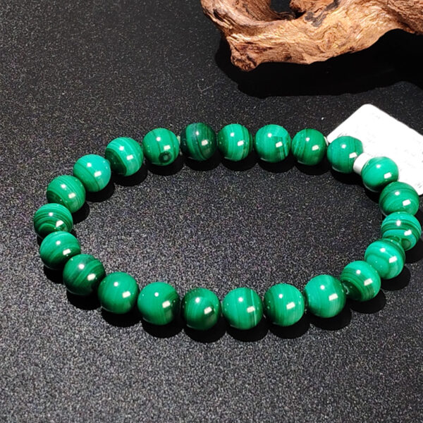 Natural Malachite Healing Bracelet——Emotional Balance · Protection · Heart Chakra Energy Jewelry