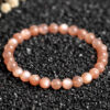 Sun-Kissed Confidence——Natural Sunstone Bracelet with Golden Sparkle