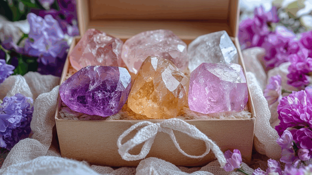 Easter Crystal Gifts for Spring: 7 Unmissable Finds You Need 2 nimmble0570 A minimalist Easter themed flat lay featuring paste 2e60f1fe 4ec0 4c06 b06a 3070b2d8eb8d