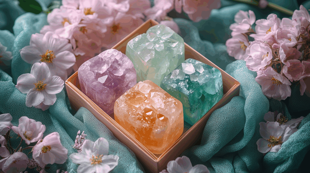 Easter Crystal Gifts for Spring: 7 Unmissable Finds You Need 3 nimmble0570 A minimalist Easter themed flat lay featuring paste 9b82bd6d a10e 4e78 b264 5ce4c228d6a5