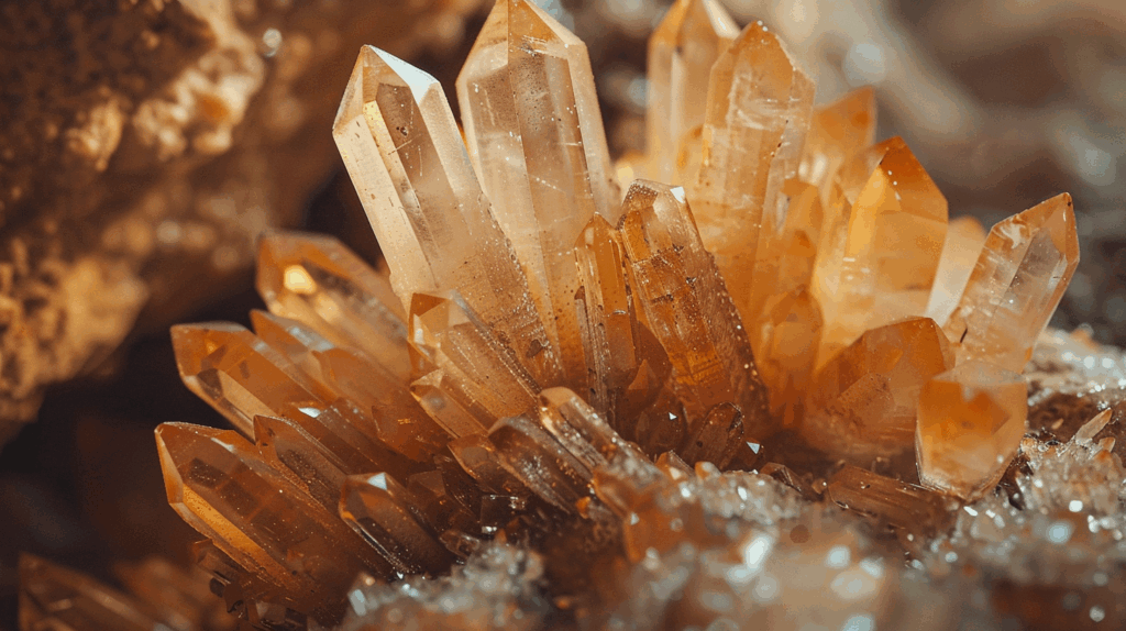 Why Aragonite is the Ultimate Energy Tool for Time Managers 4 nimmble0570 Close up macro of an Aragonite cluster on rich eart 8f22dd31 f988 44a6 9cfa 0b40925194c9