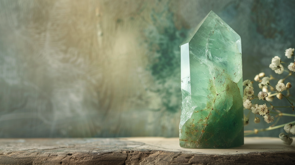 popka240015 A minimalist realistic photograph of a raw Green Ph dfa25e3c 3480 448d 98fa cda630557aaa 1024x574 1