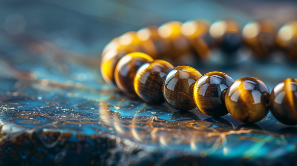 Tiger’s Eye Guide to Unlocking Focus and Confidence 3 popka240015 macro photo of Tigers Eye beaded bracelet with visi ff989a5d 1b10 46c3 b4bf 4df4e63f348f 1024x574 1