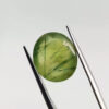 Gentle Green Harmony——Natural Epidote Oval Cut Gemstone