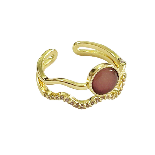 Heirloom Light Ring — Cat Eye Ring Vintage Style