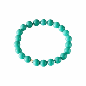 Turquoise Gold Bracelet | Balance Chain
