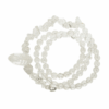 Clarity Spiral Bracelet — clear quartz wrap bracelet