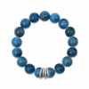 Ocean Clarity Bracelet — blue apatite crystal bracelet