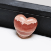Soul Embrace Pendant — rhodochrosite heart pendant