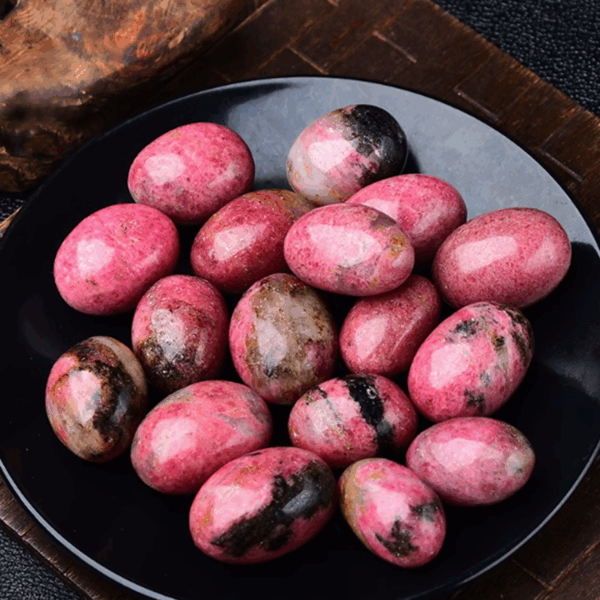Rose Resolve Stone — rhodonite raw crystal