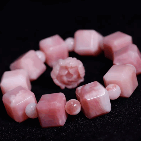 Dreamlight Bloom Bracelet — pink opal bracelet