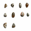 Ocean Heart Stone — ocean jasper raw stone