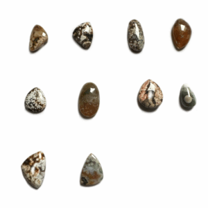 Ocean Heart Stone — ocean jasper raw stone