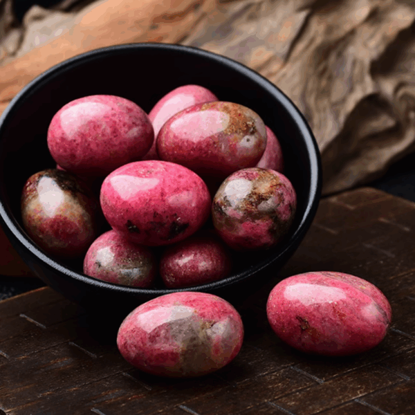 Rose Resolve Stone — rhodonite raw crystal